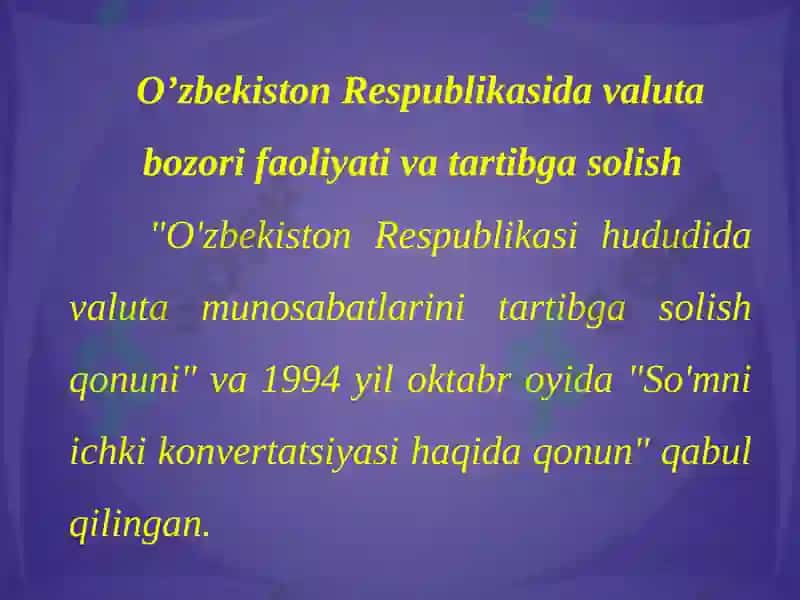 Tijorat banklarining valyuta operatsiyalari 4