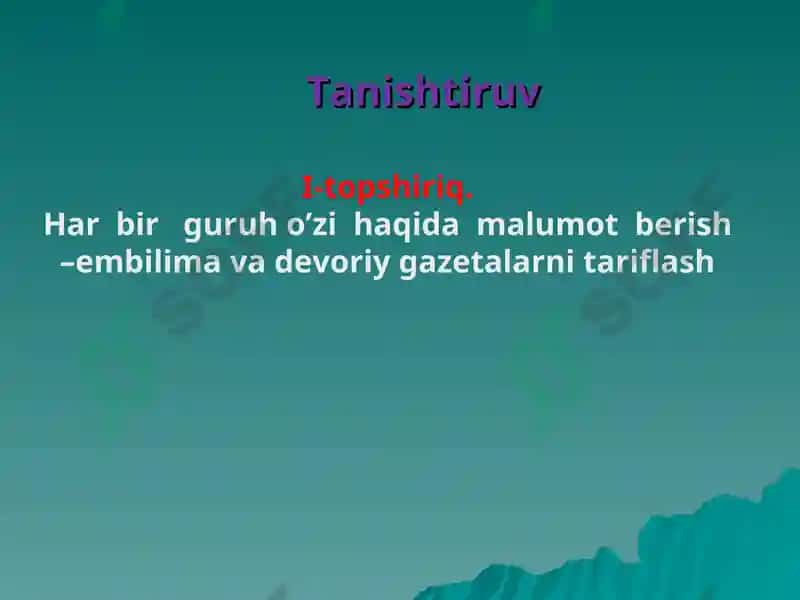 "Firma ochish" dars ishlanmasi 4