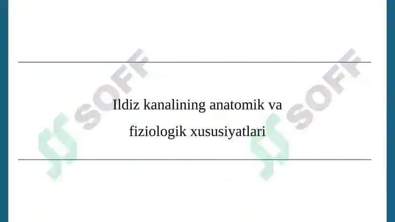 Ildiz kanalini koronal-apikal kengaytirish 4