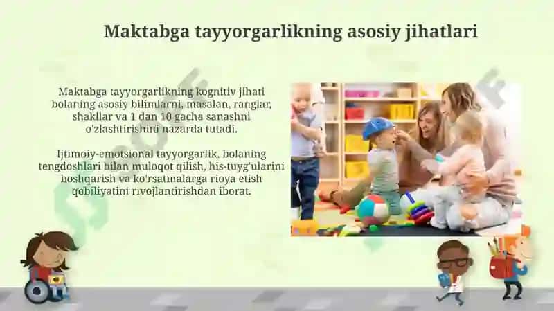 Maktabga tayyorlashdagi oila va maktabgacha ta'lim 4