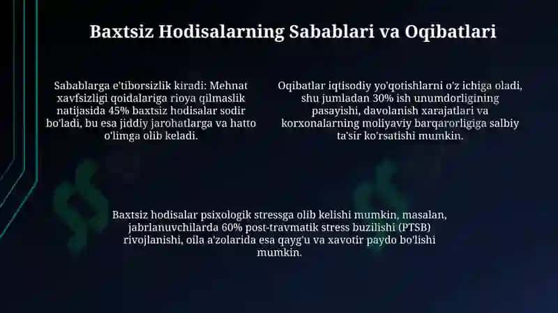 Baxtsiz Hodisalar: Ta'riflar va Turlari 4