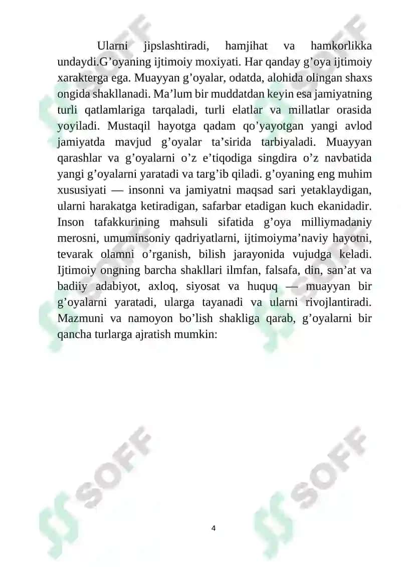 G`oyalar xilma-xilligi va mafkurafiy jarayonlarning ijtimoiy taraqqiyotga ta’siri 4