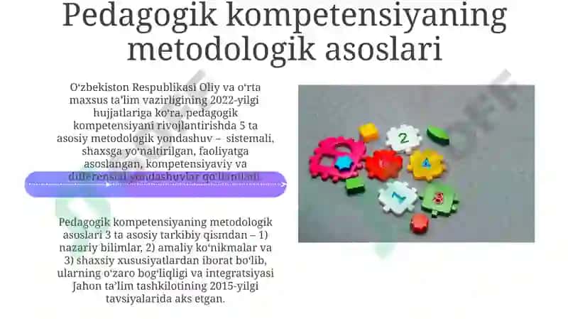 Pedagogik kompetentsiyani rivojlantirish yo’llari 4