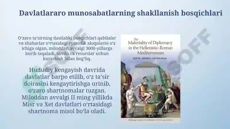 Qadimgi davrda xalqaro munosabatlar va diplomatiya 4