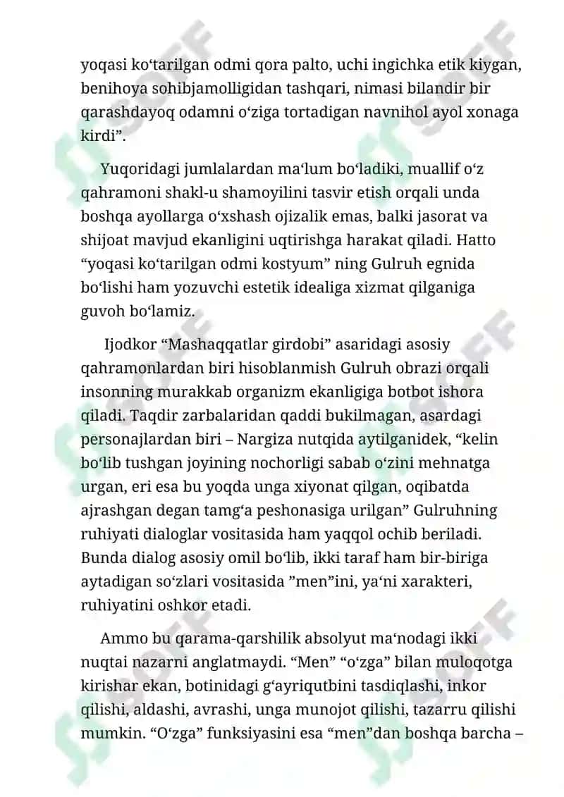 Zulfiya Qurolboy qizining hikoyachilik mahoratini o‘rganish 4