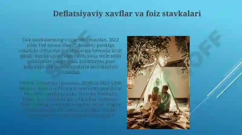 Inflatsiya va foiz stavkalari oʻrtasida bogʻliqlik 4