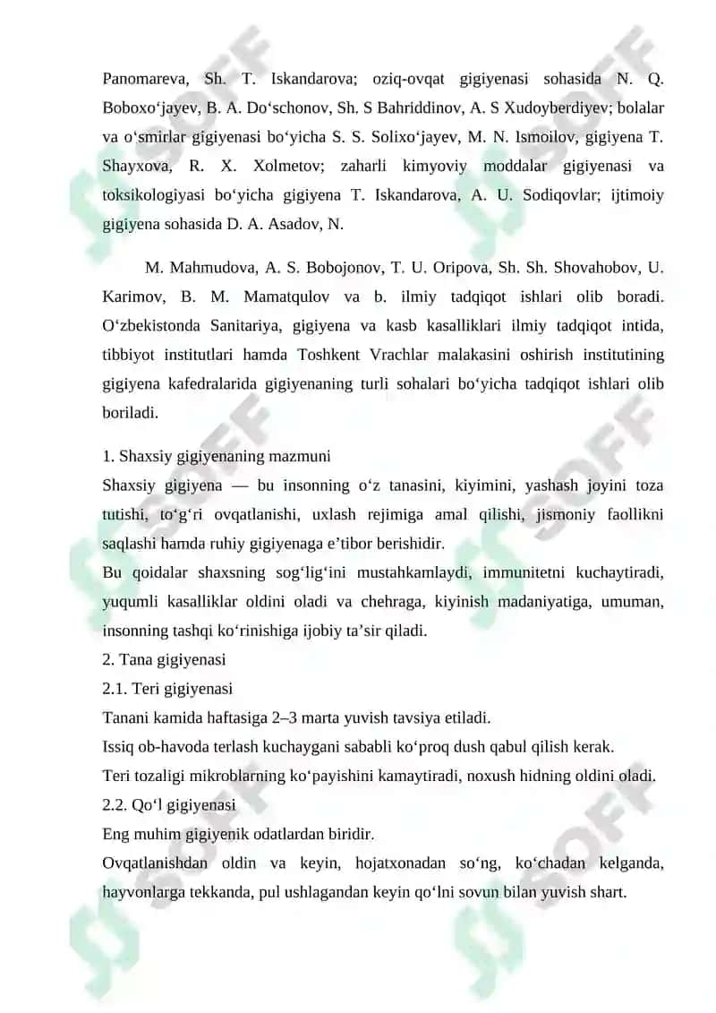 Shaxsiy gigiyena 4