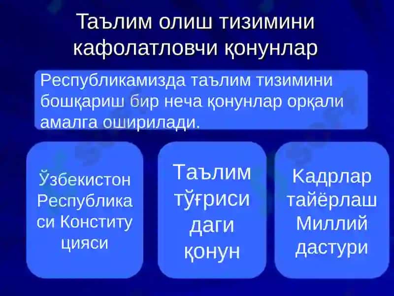 Ҳозирги даврда ўқитувчилик касби ва унинг жамиятда тутган ўрни 4