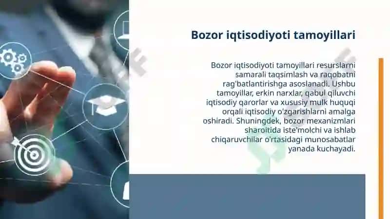 Ma'muriy-buyruqbozlik iqtisodiyotidan boshqariladigan bozor iqtisodiyotiga òtishning xususiyatlari 4