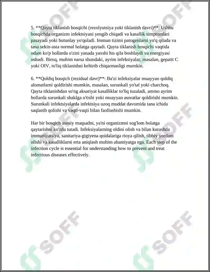UMUMIY INFEKSIYON JARAYON HAQIDA TUSHUNCHA 4