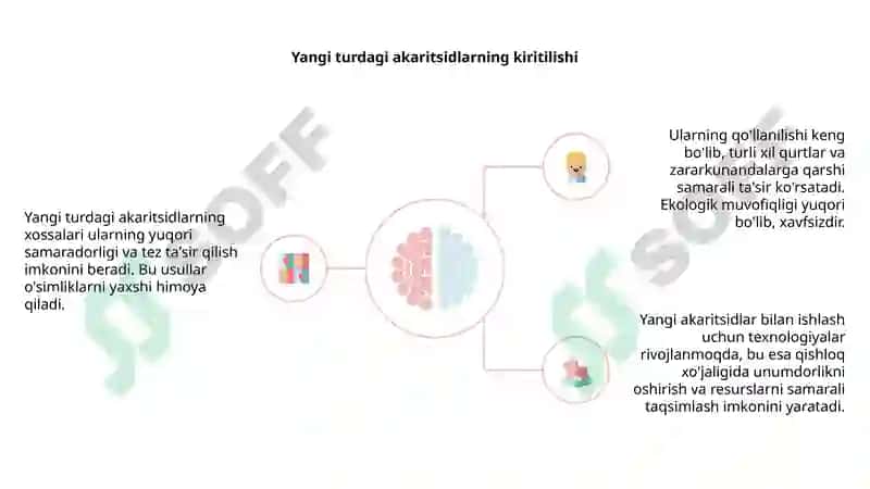 Maxsus akaritsidlarni yangi turlarining xossalari va qo'llanilishi 4