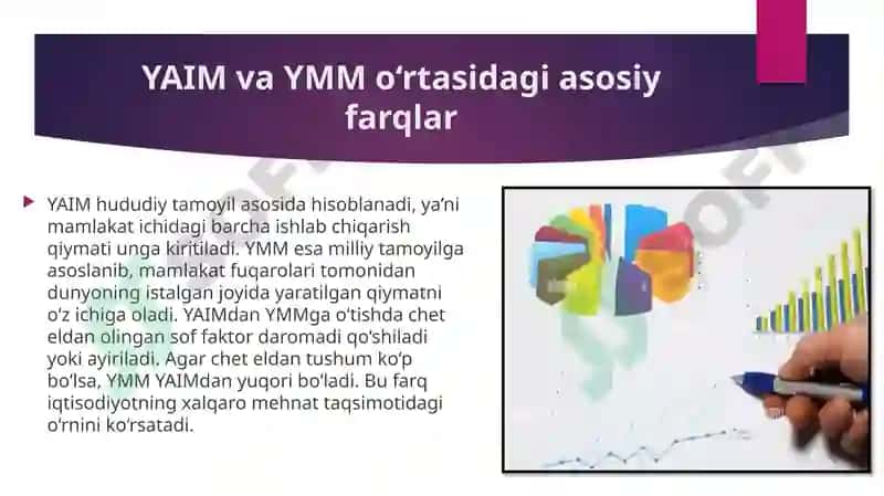 Yalpi milliy Ma’lumot yalpi ichki Ma’lumot ularni hisoblash 4