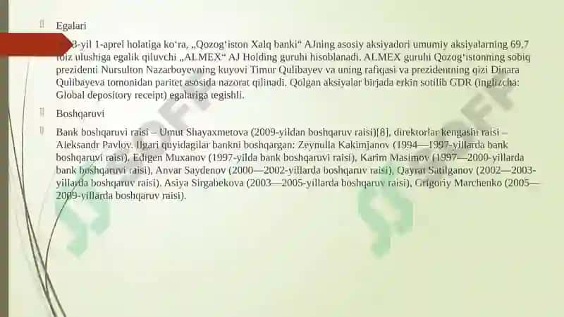 Qozog’iston Xalqbanki 4