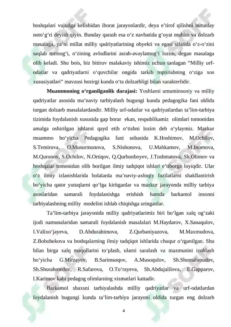 Oilada an'analar va rasm rusmlar 4