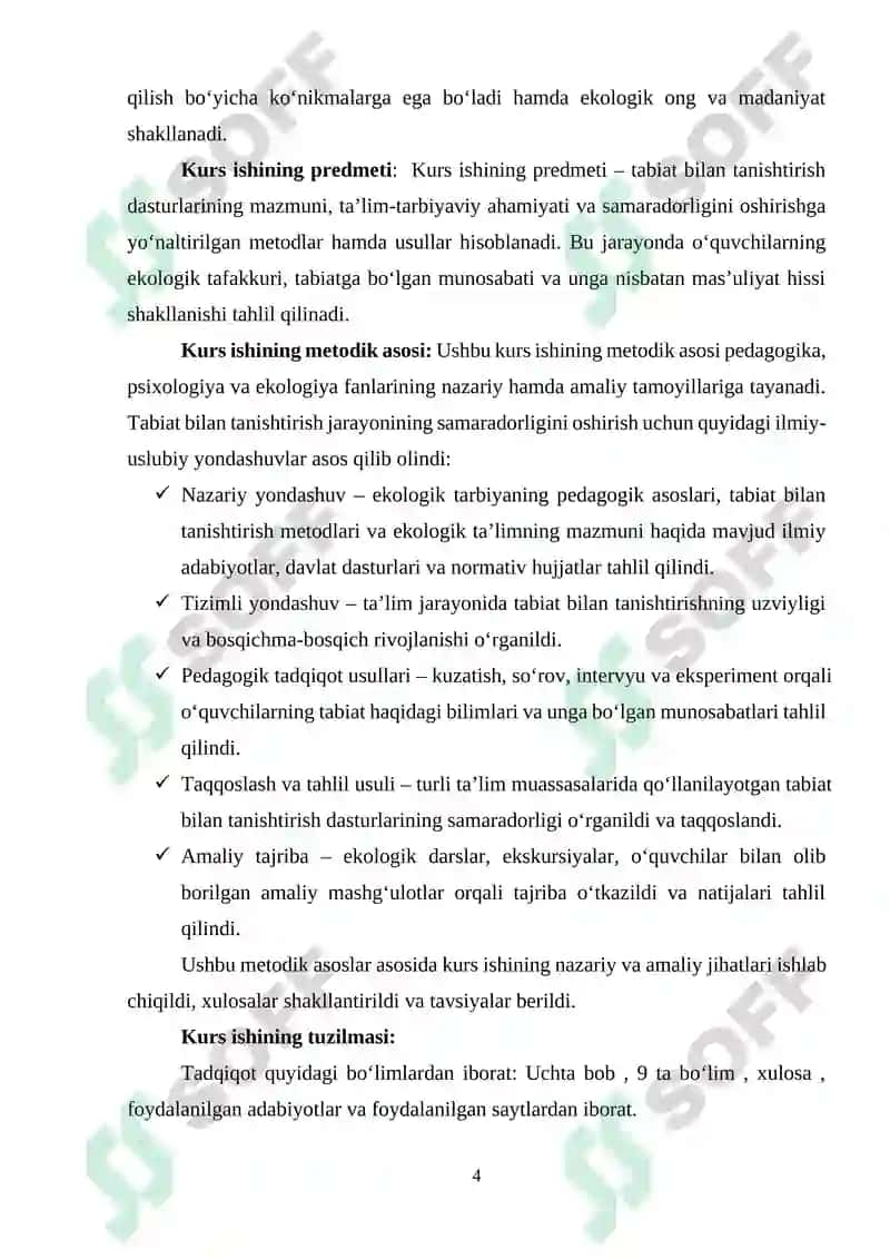 Tabiat bilan tanishtirish dasturlari 4