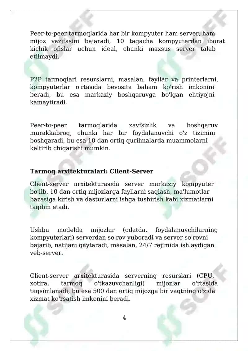 Kompyuter tarmoqlarining asosiy turlari 4