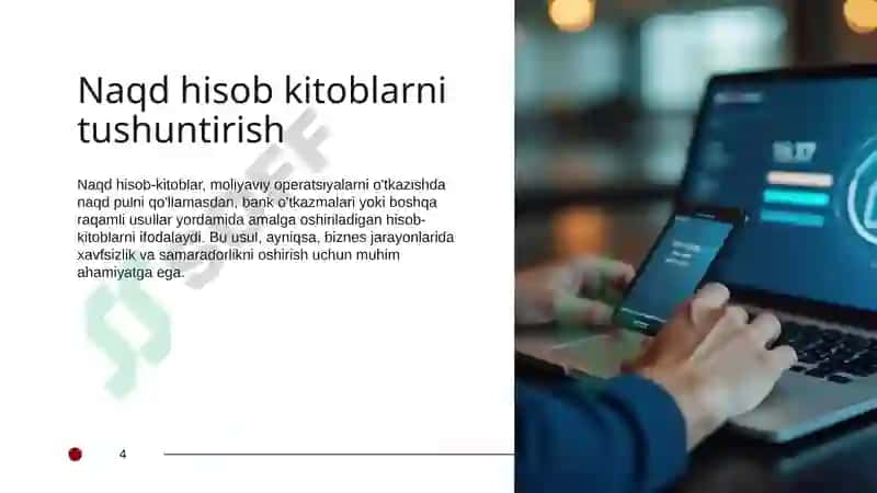 Naqd Pulsiz Hisob Kitoblar 4