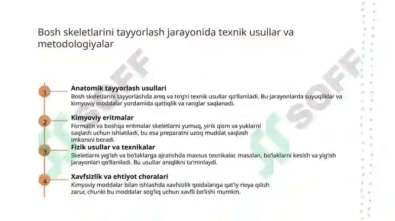 Turli hayvonlarning bosh skletidan prepatat tayorlash 4