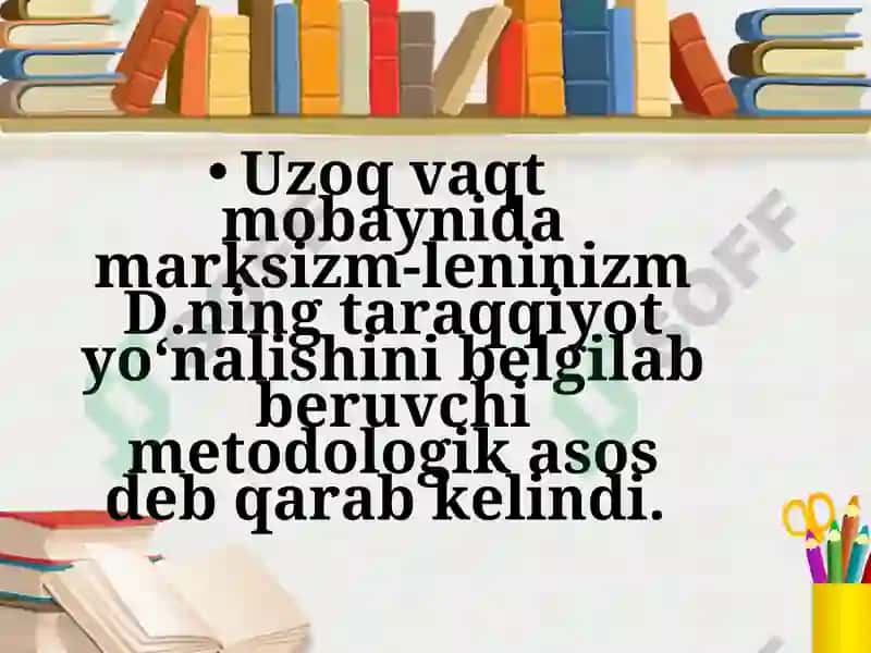 Didaktika ta’lim nazariyasi sifatida O’qitish tamoyillari metodlari 4