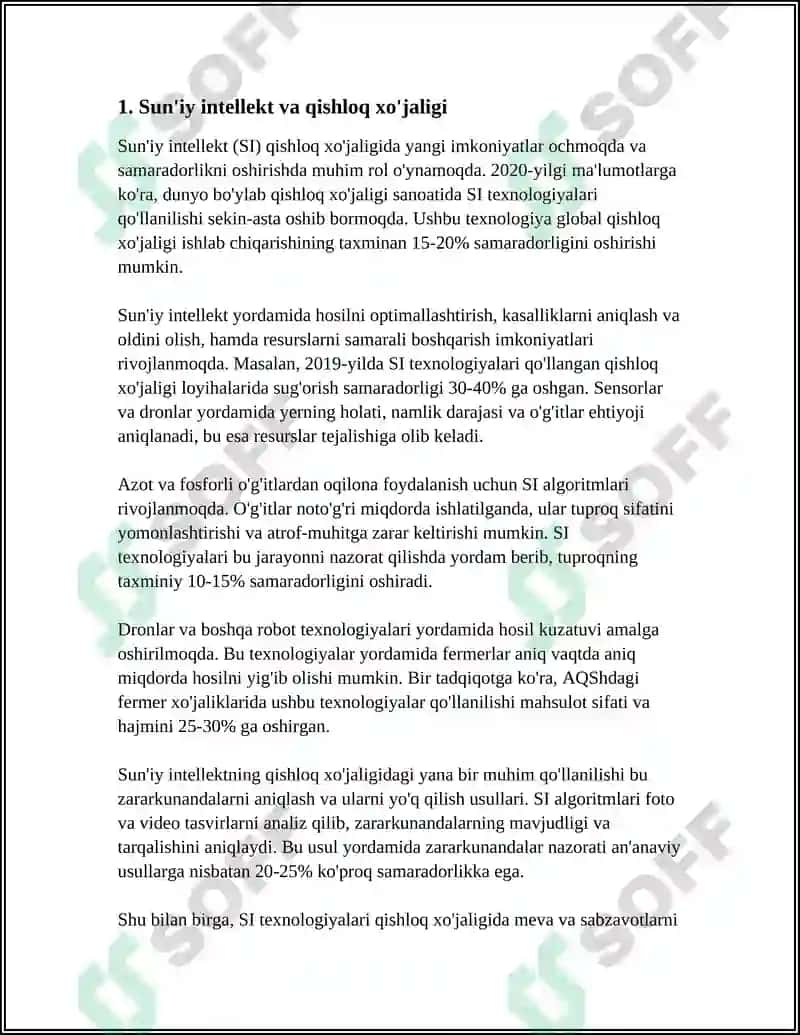 IQTISODIYOTNING TURLI TARMOQLARIDA SUN'IY INTELLEKT TEXNOLOGIYALARIDAN FOYDALANISH IMKONIYATLARI 4