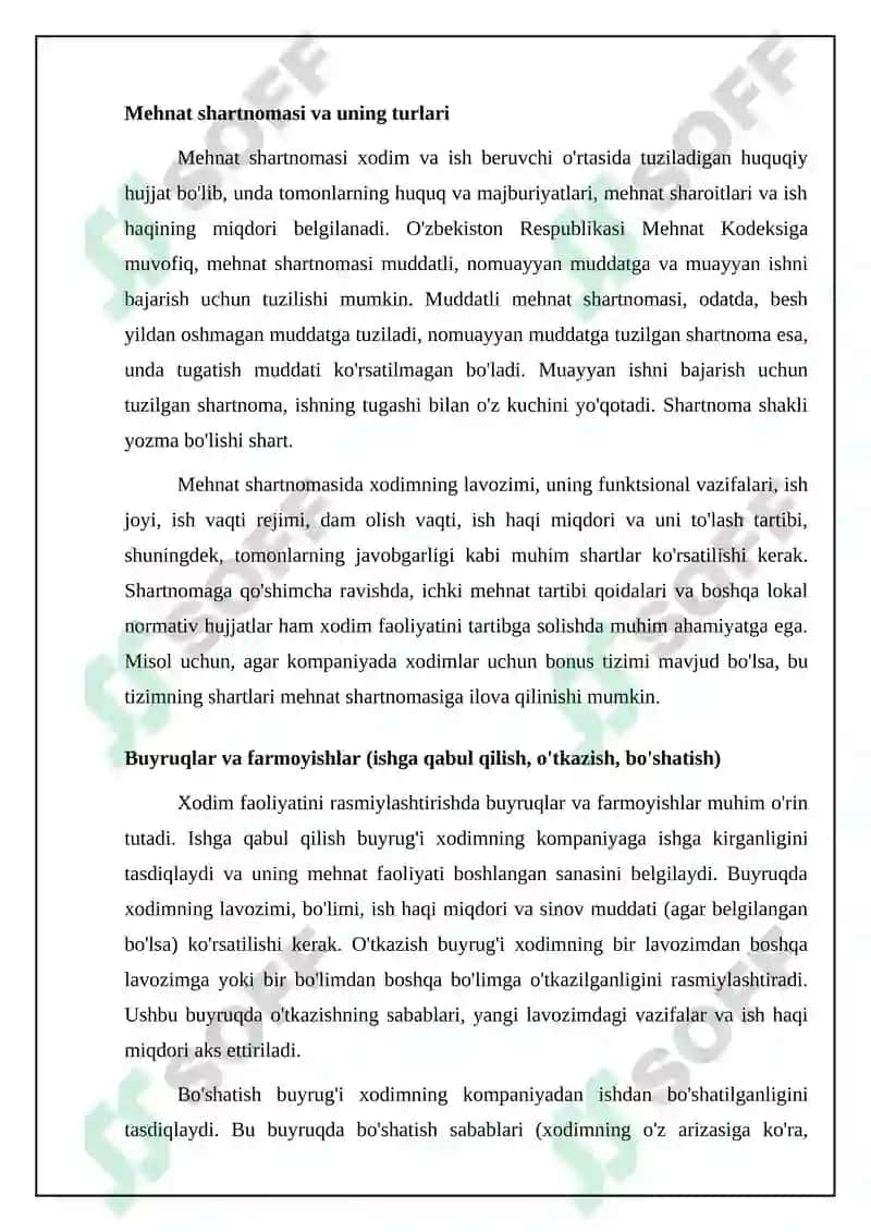 Xodimlar faoliyatiga oid hujjatlar 4