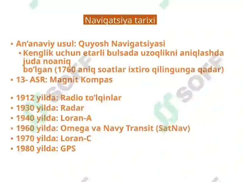 GPStexnologiyalarining geodeziyada qo‘llanilishi 4