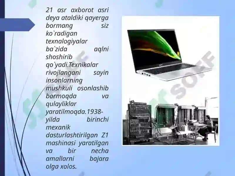 Raqamli texnalogiyalar Boshqarish 4