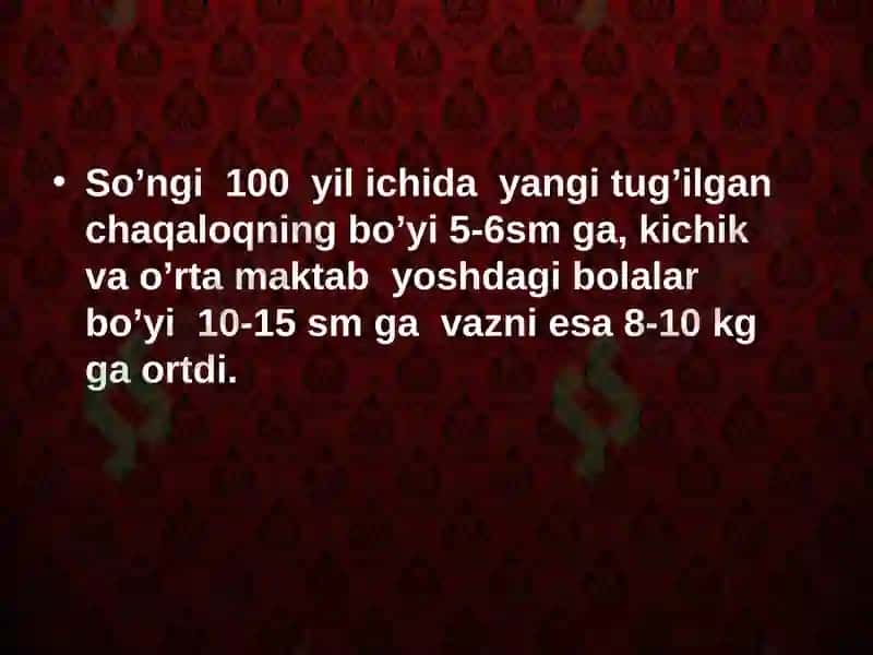 Akseleratsiya va uning oʻziga xosligi 4