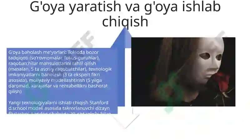 Innovatsiyalarni baholash, rivojlanish va amalga oshirishdagi fikrlar 4