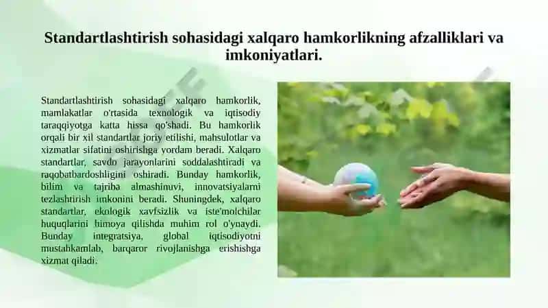 Oʻzbekistonning Xalqaro Standartlarga Moslashuvi 4