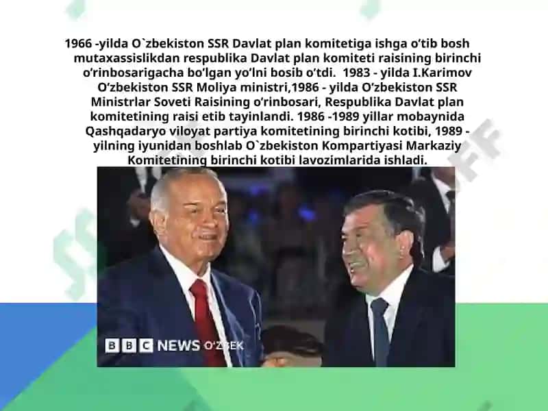 Islom Karimov Mustaqil O'zbekiston asoschisi 4