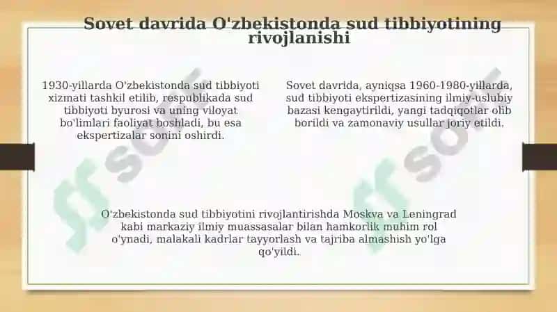 O’zbekistonda sud tibbiyoting tarixi 4