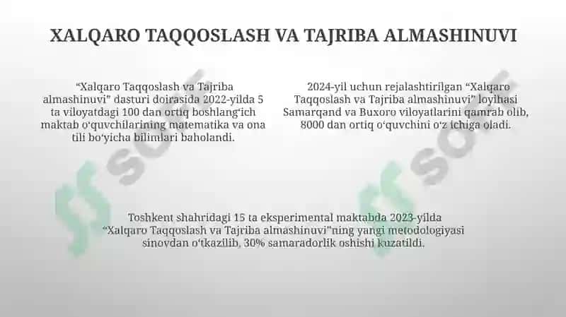 Boshlangʻich sinlarda xalqaro baholash dasturi 4