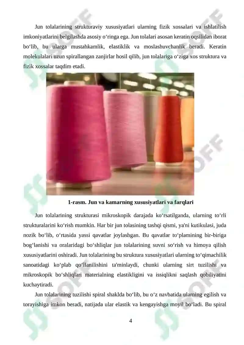JUN TOLALARINI FIZIK XOSSALARI 4