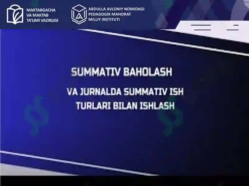 Yangi baholash tizimini joriy etishda O‘IBDO‘ning vazifalari. 4