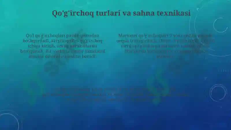 Qo'g'irchoq teatri 4