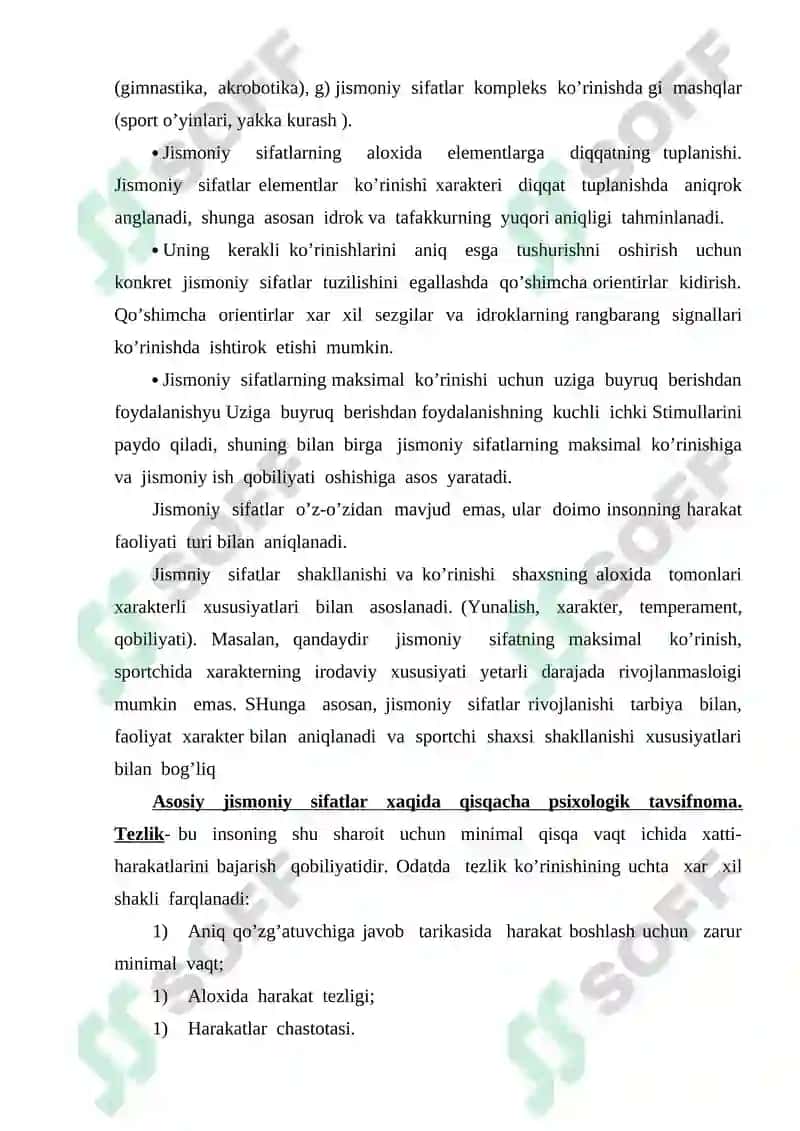 Sportda harakat malakalari shakllanishing psixologik asoslari 4