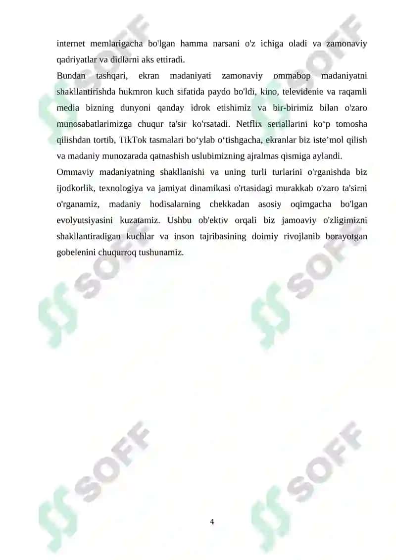 OMMAVIY MADANIYATNING SHAKLLANISH TARIXI UNING TURLARI 4