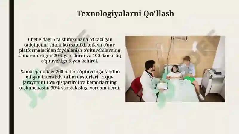 Uzoq davolanuvchi maktab oʻqituvchilari taʼlimi 4