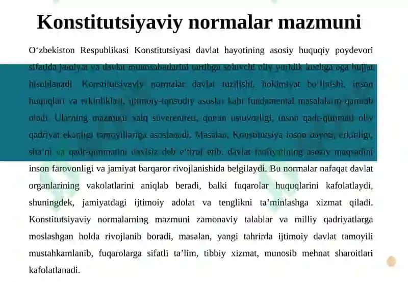 Konstitutsiyaning Respublika manfaatlarini qat'iy tadqiq etishga doir tadqiqot ishi 4