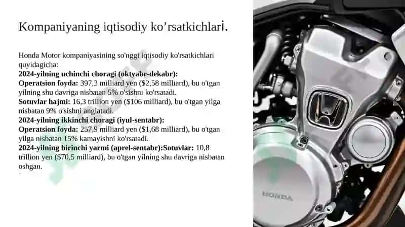 HONDA KOMPANIYASI 4