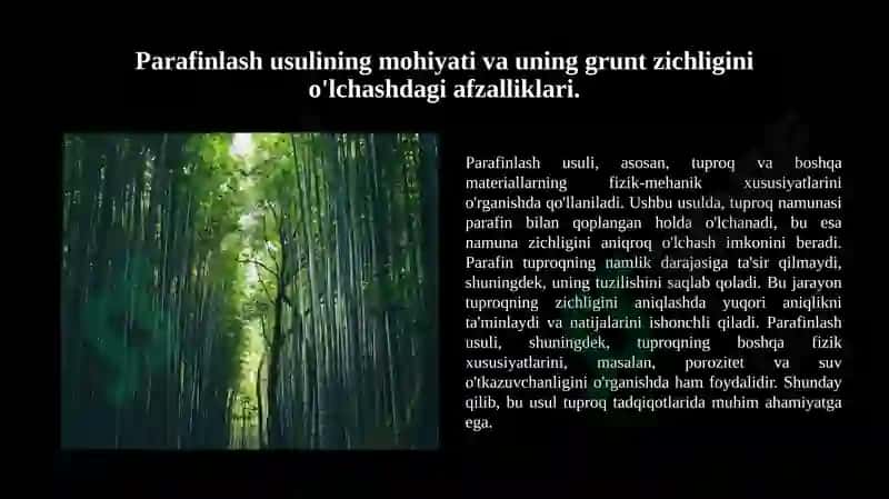 Parafinlash Usuli 4