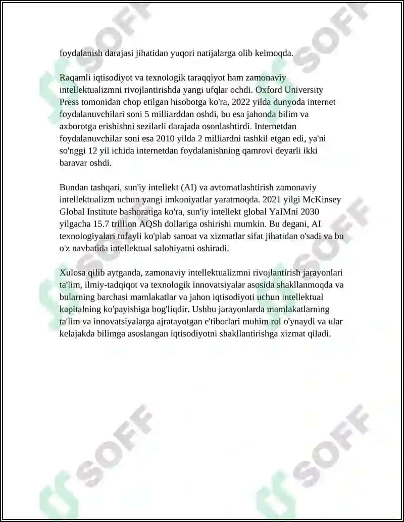 Zamonaviy intellektualizmni rivojlantirish jarayonlari 4
