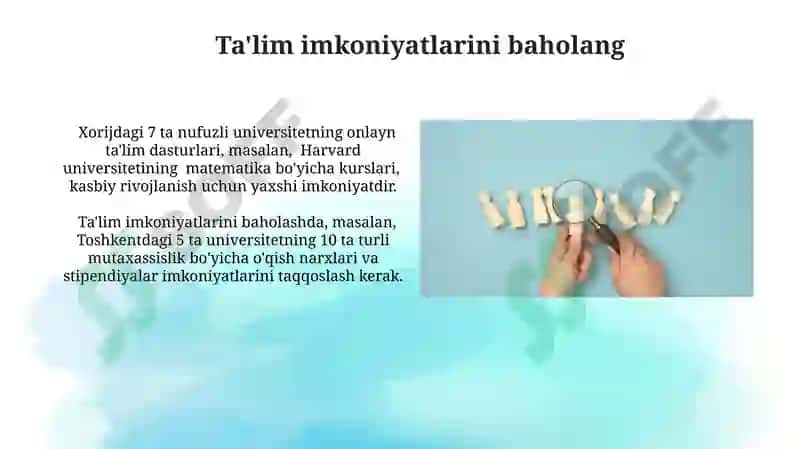 Kasb tanlash sirlari 4