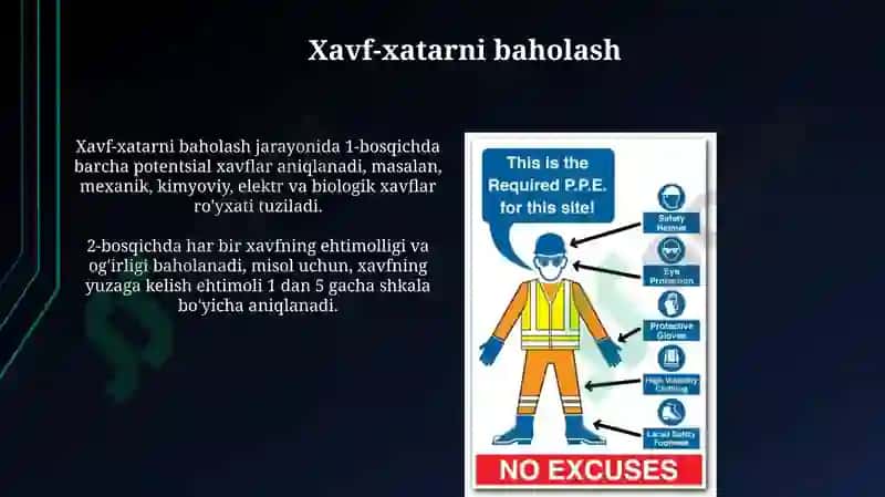 Shaxsiy Himoya Vositalarini Tanlash 4