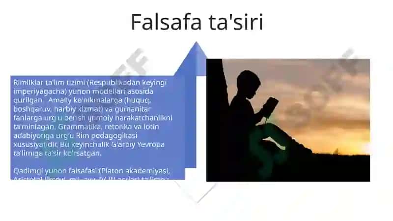 VII asrgacha taʼlim tarbiya va pedagogik fikrlar 4
