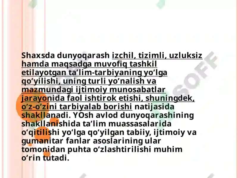 Dunyoqarash 4