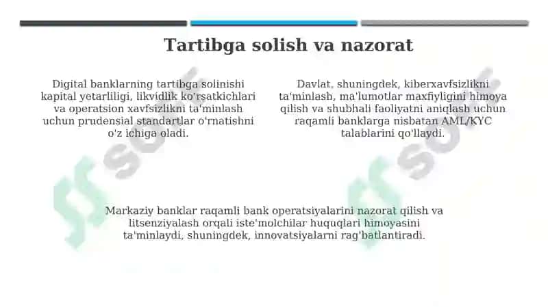Raqamli banklarni boshqarishda davlantning roli 4