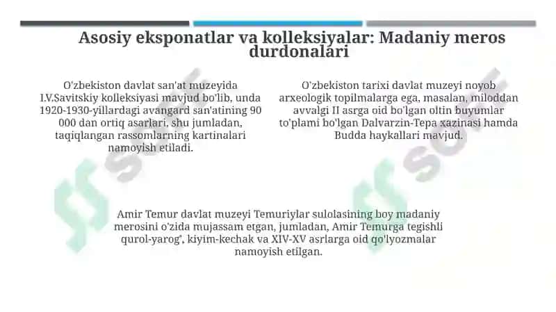 O'zbekistondagi eng yirik muzeylar 4