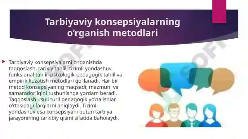 Tarbiyaviy konsepsiyalarni oʻrganish va tahlil yetish 4